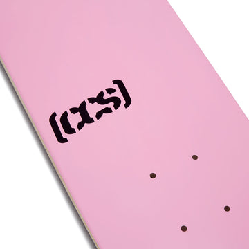 CCS Logo Mini Skateboard Deck - Pink