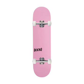 CCS Logo Mini Skateboard Complete - Pink - 7.00