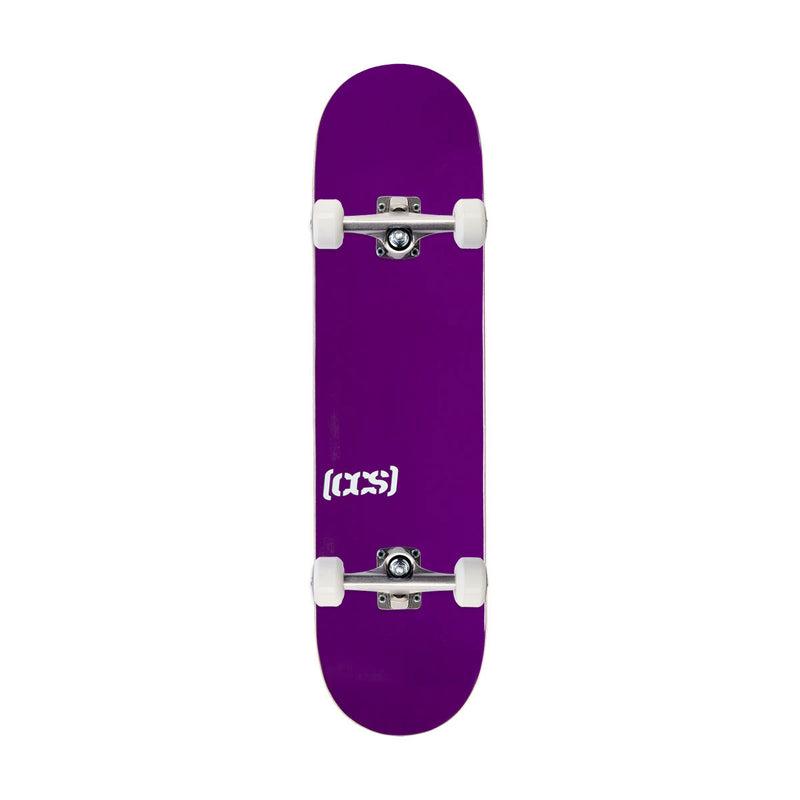 CCS Logo Mini Skateboard Complete - Purple - 7.00