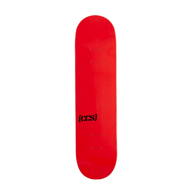 CCS Logo Mini Skateboard Deck - Red - 7.00