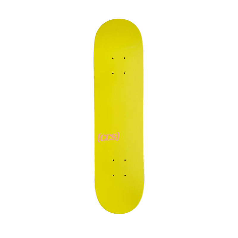 CCS Logo Mini Skateboard Deck - Yellow - 7.25