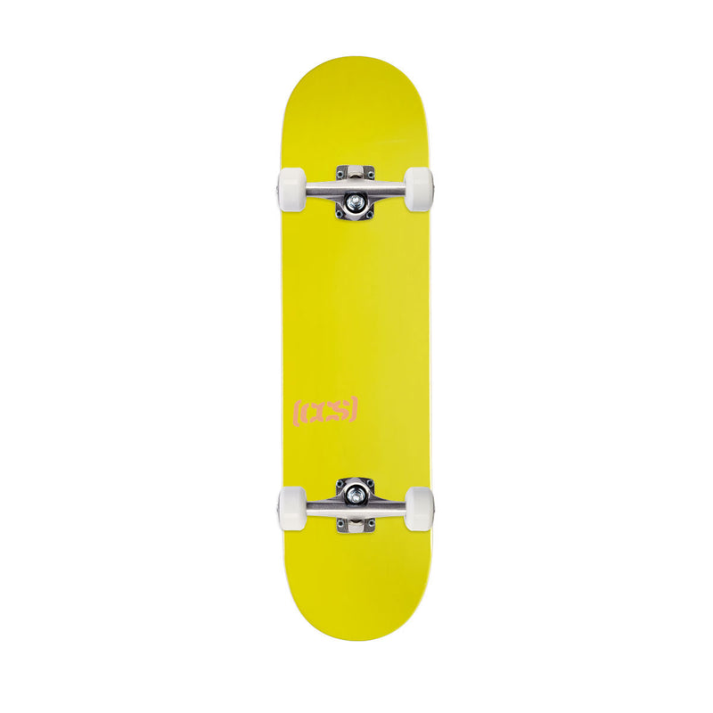 CCS Logo Mini Skateboard Complete - Yellow - 7.00