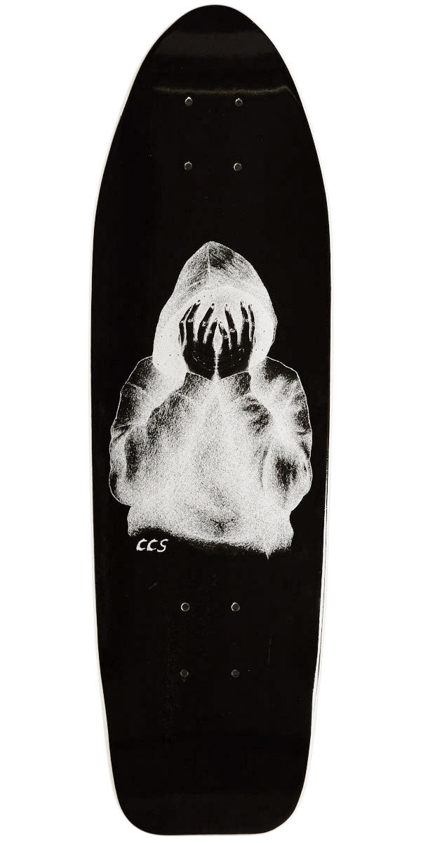 CCS Smile on The Surface Crusier Skateboard Deck - Black image 1