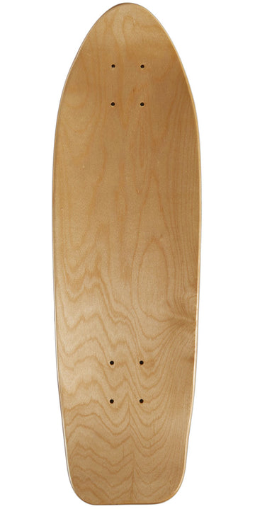 CCS Smile on The Surface Crusier Skateboard Deck - Yellow - 8.00