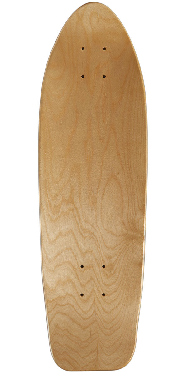 CCS Smile on The Surface Crusier Skateboard Deck - Yellow - 8.00