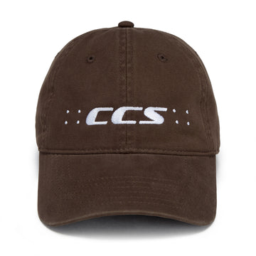 CCS Bolts Dad Hat - Brown/White