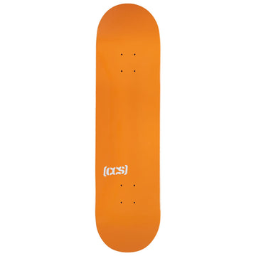 CCS Logo Skateboard Deck - Orange - 8.00