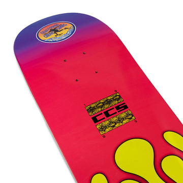 CCS Flame Surfer Skateboard Deck - Multi