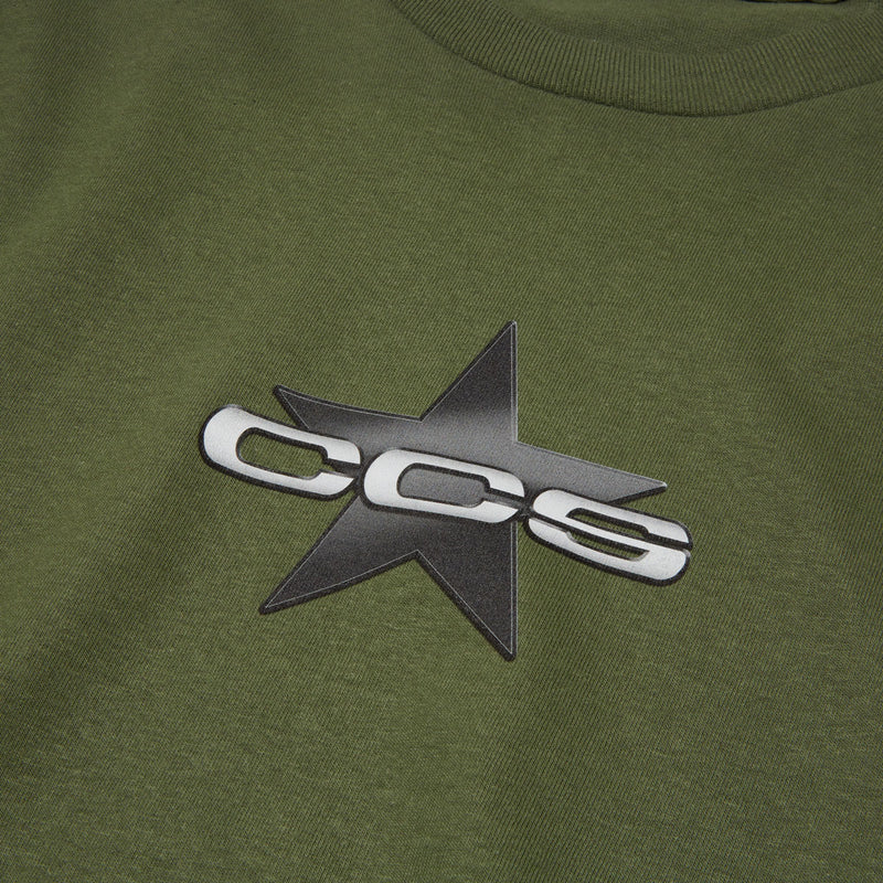 CCS 97 Star Long Sleeve T-Shirt - Surplus Green