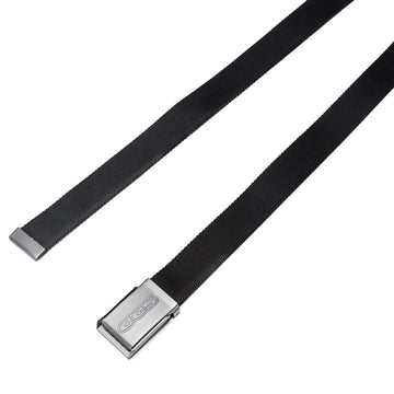 CCS Gunmetal 96 Logo Web Belt - Black