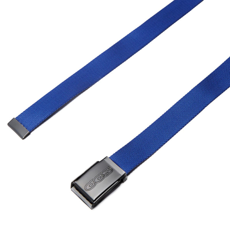 CCS Gunmetal 96 Logo Web Belt - Royal Blue