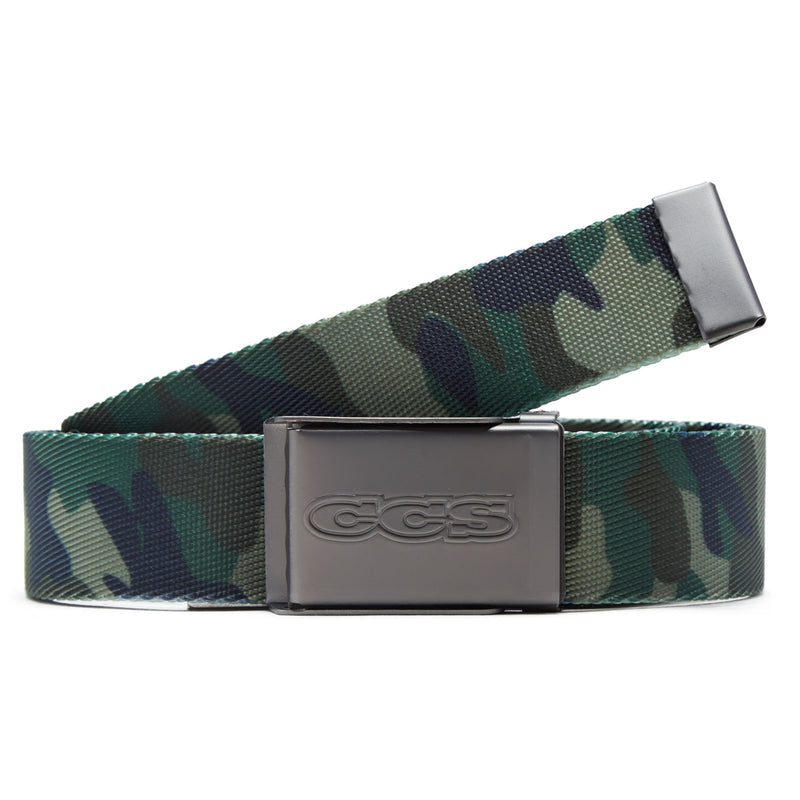 CCS Gunmetal 96 Logo Web Belt - Camo