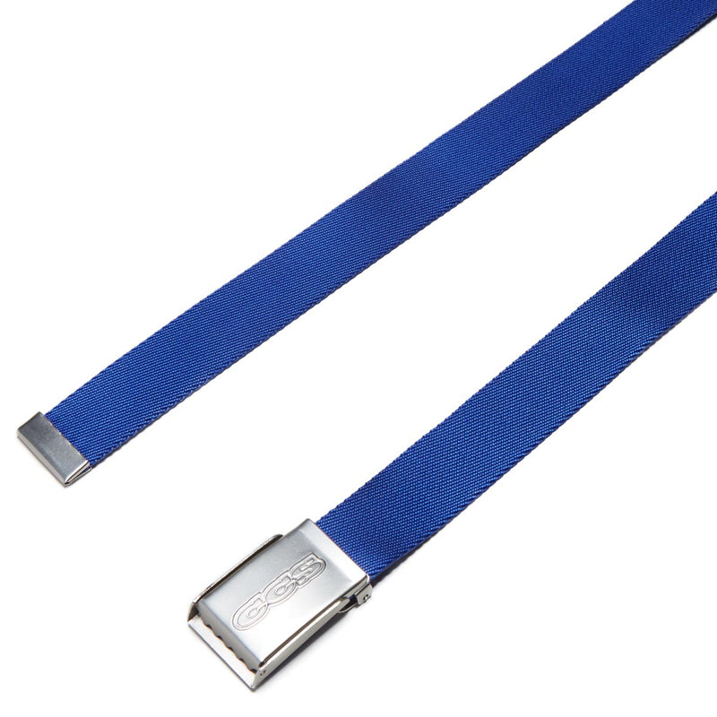 CCS Silver 96 Logo Web Belt - Royal Blue