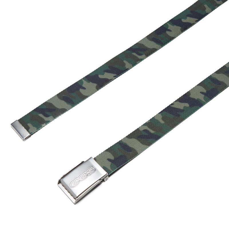 CCS Silver 96 Logo Web Belt - Camo