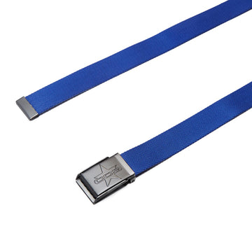 CCS Gunmetal 97 Star Web Belt - Royal Blue