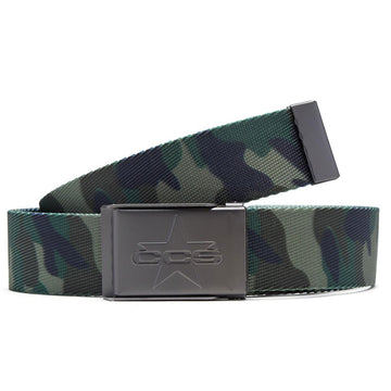 CCS Gunmetal 97 Star Web Belt - Camo