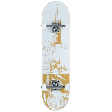 CCS Cathedral Skateboard Complete - White