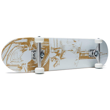 CCS Cathedral Skateboard Complete - White