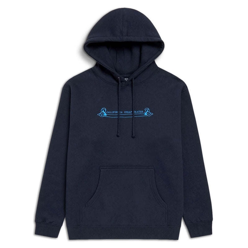 CCS Heritage Cheap Skates Hoodie - Navy/Blue - XXL