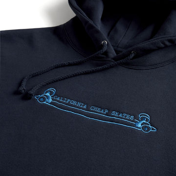 CCS Heritage Cheap Skates Hoodie - Navy/Blue