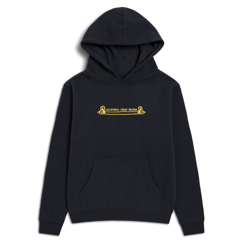 CCS Youth Heritage Cheap Skates Hoodie - Black - YXL