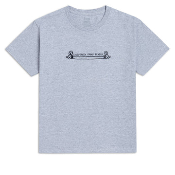 CCS Youth Heritage Cheap Skates T - Shirt - Heather Grey - YXL