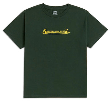 CCS Youth Heritage Cheap Skates T - Shirt - Forest - YLG