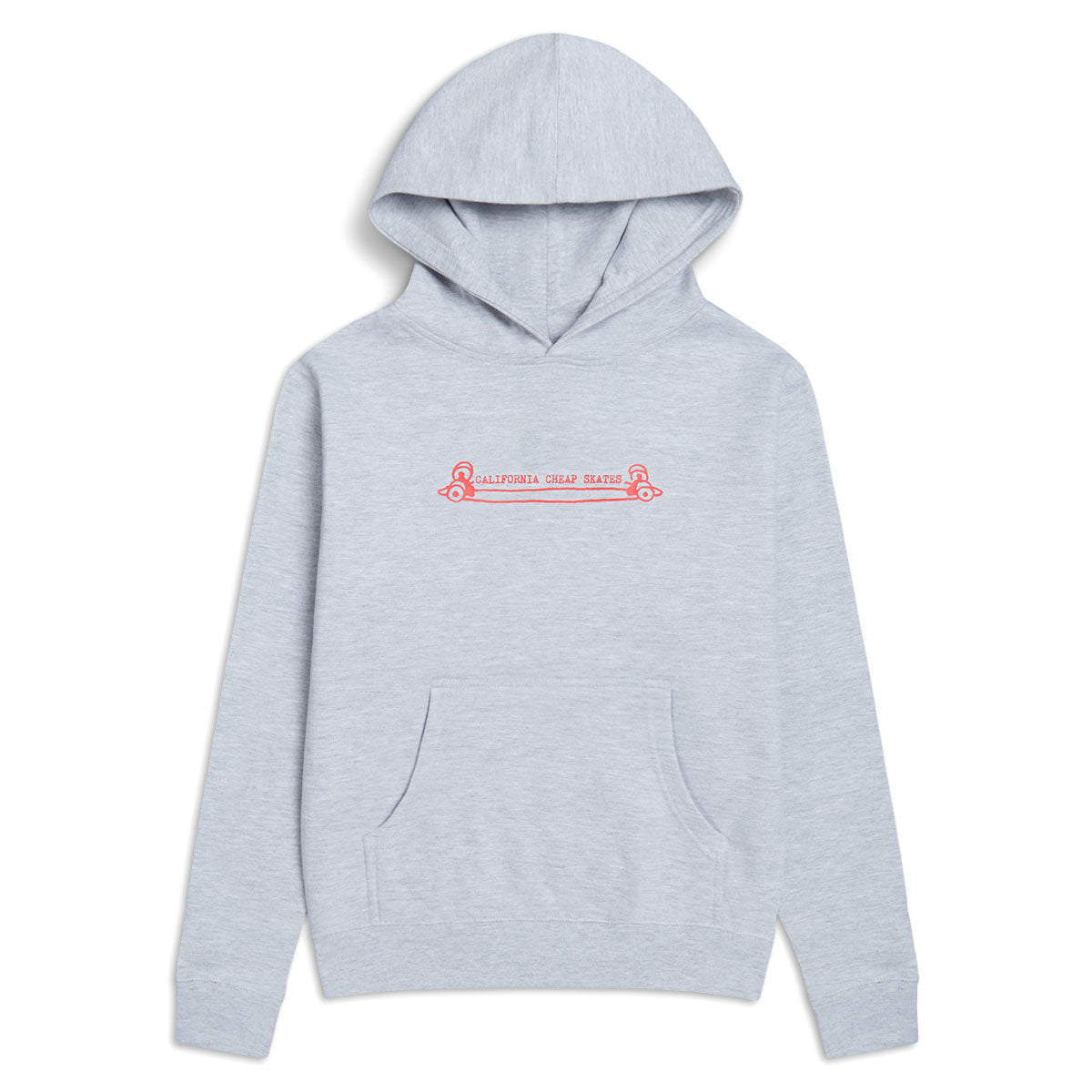 CCS Youth Heritage Cheap Skates Hoodie - Grey - YMD image 1