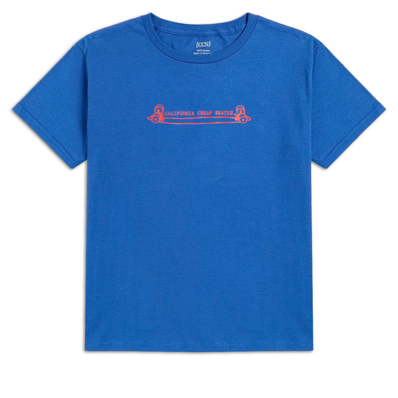 CCS Youth Heritage Cheap Skates T - Shirt - Blue - YXL