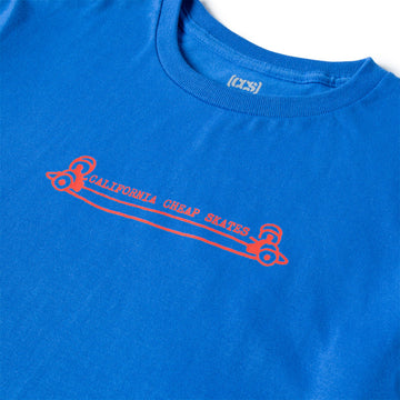 CCS Youth Heritage Cheap Skates T-Shirt - Blue