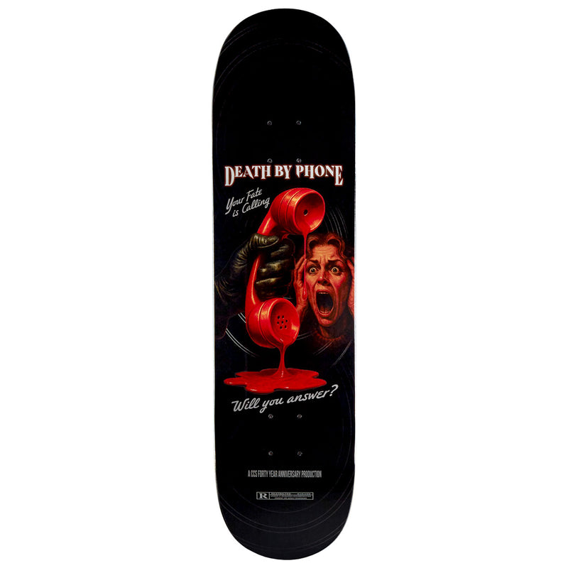 CCS Death by Phone Skateboard Deck - 7.75