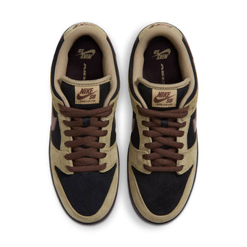 Nike SB Dunk Low Pro Shoes - Filbert/Light Chocolate/Black/Burgundy Ash