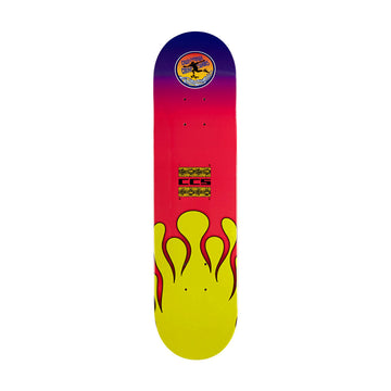 CCS Flame Surfer Mini Skateboard Deck - Multi
