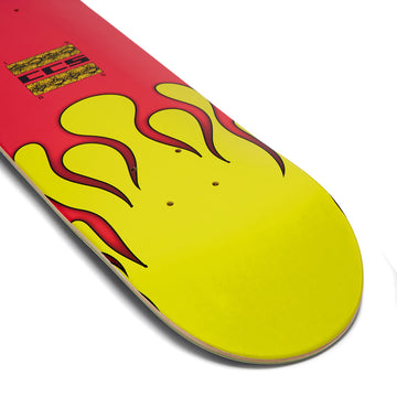 CCS Flame Surfer Mini Skateboard Deck - Multi