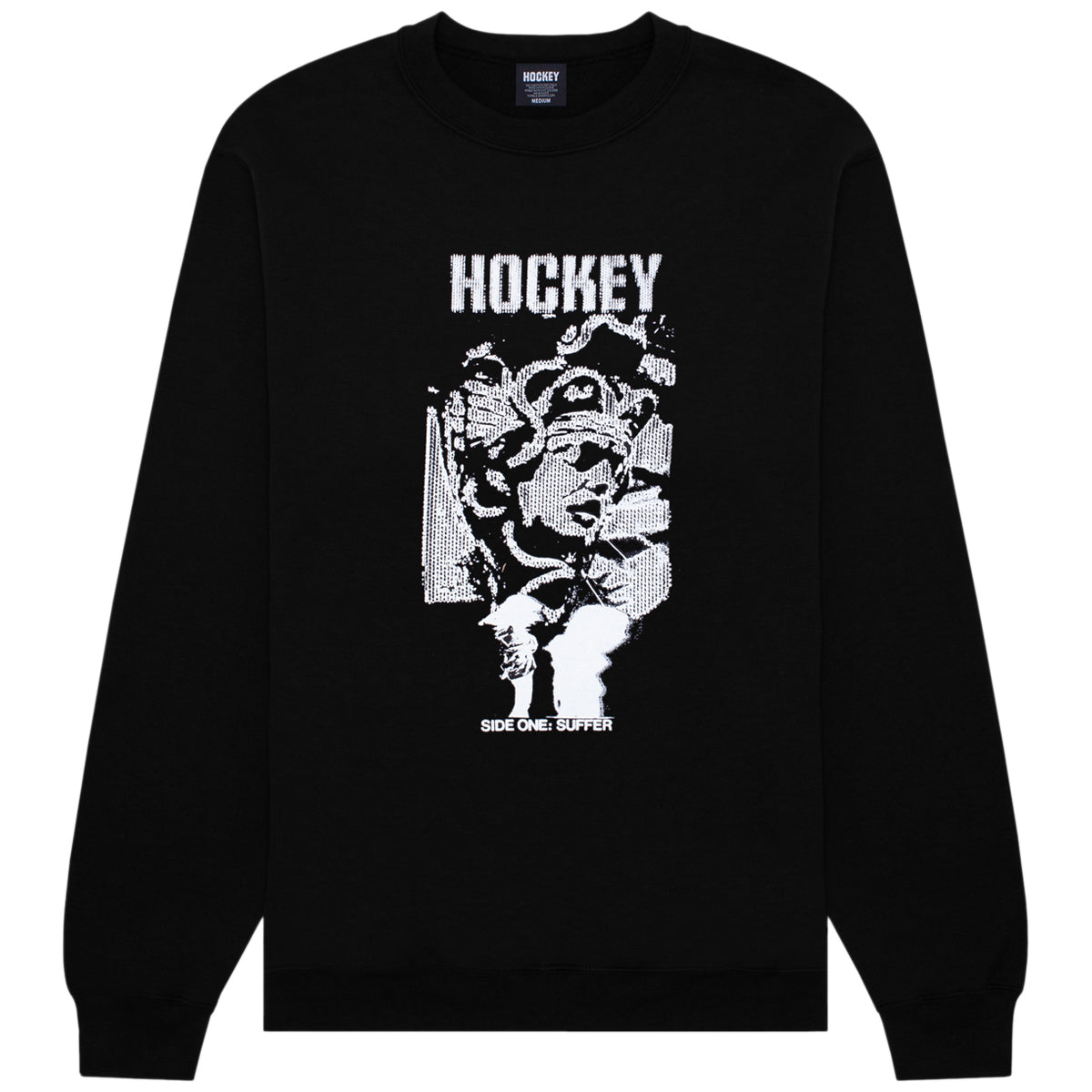 Hockey God of Suffer 2 Crewneck Sweatshirt - Black image 1