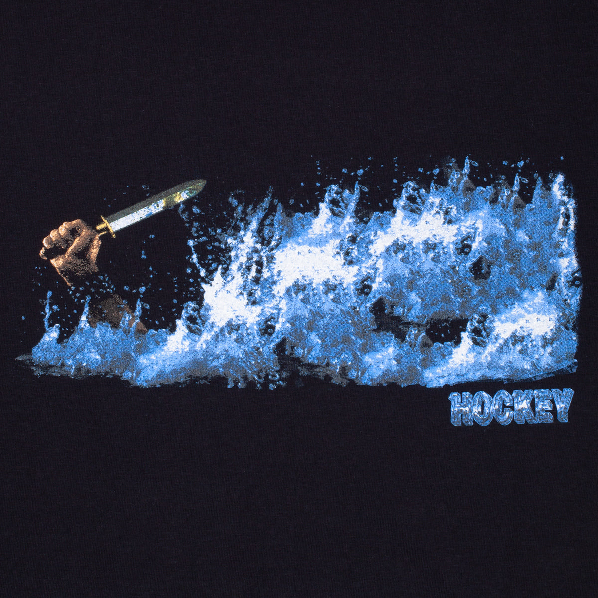 Hockey Dagger T-Shirt - Black image 2