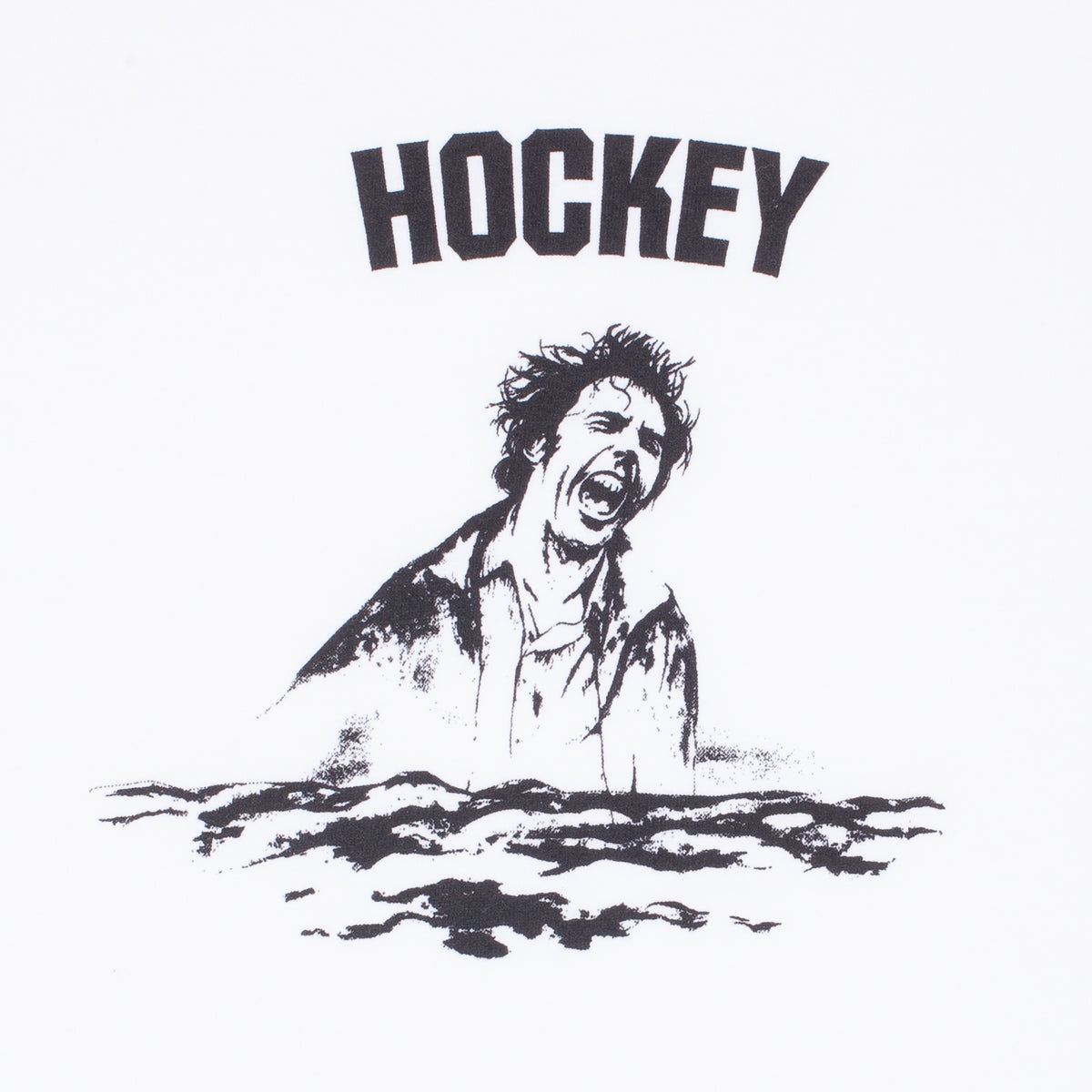 Hockey Surface T-Shirt - White image 2
