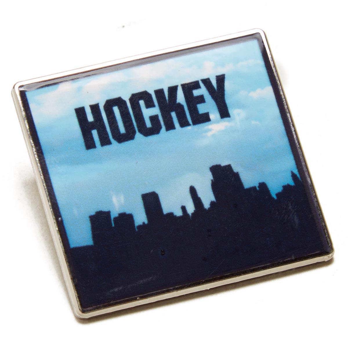 Hockey Side Two Enamel Pin image 1