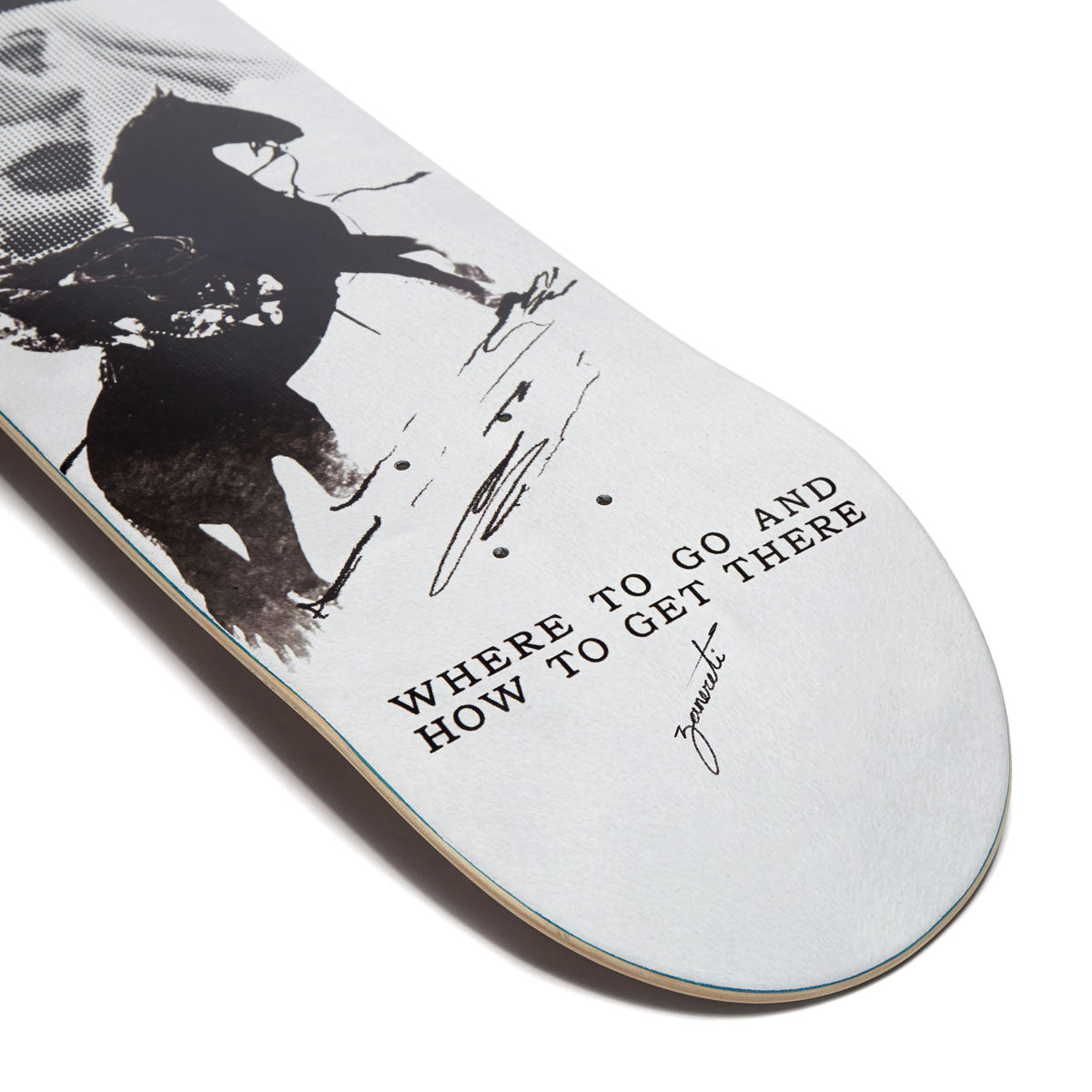 CCS x Zanereti Where To Go Skateboard Complete image 4
