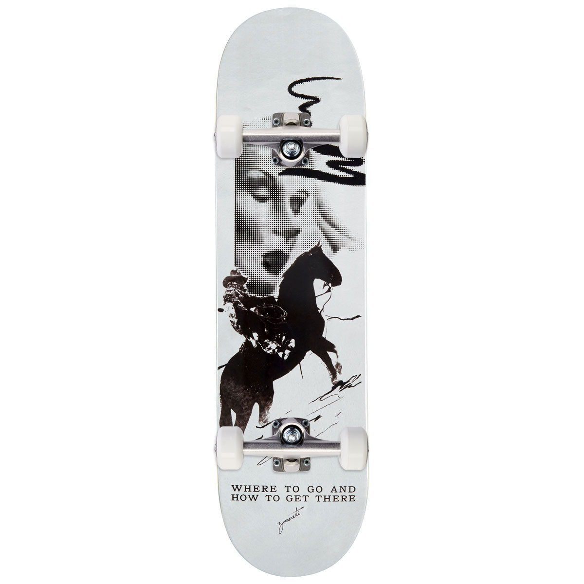 CCS x Zanereti Where To Go Skateboard Complete image 1