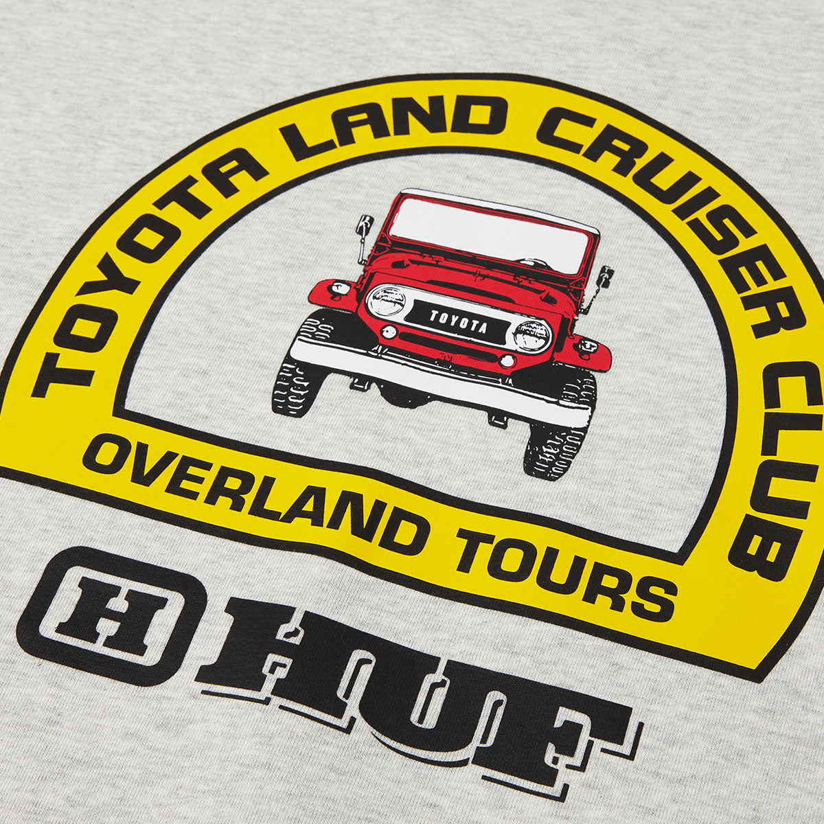 Huf x Toyota Overland Touring Crewneck Sweatshirt - Ash image 4