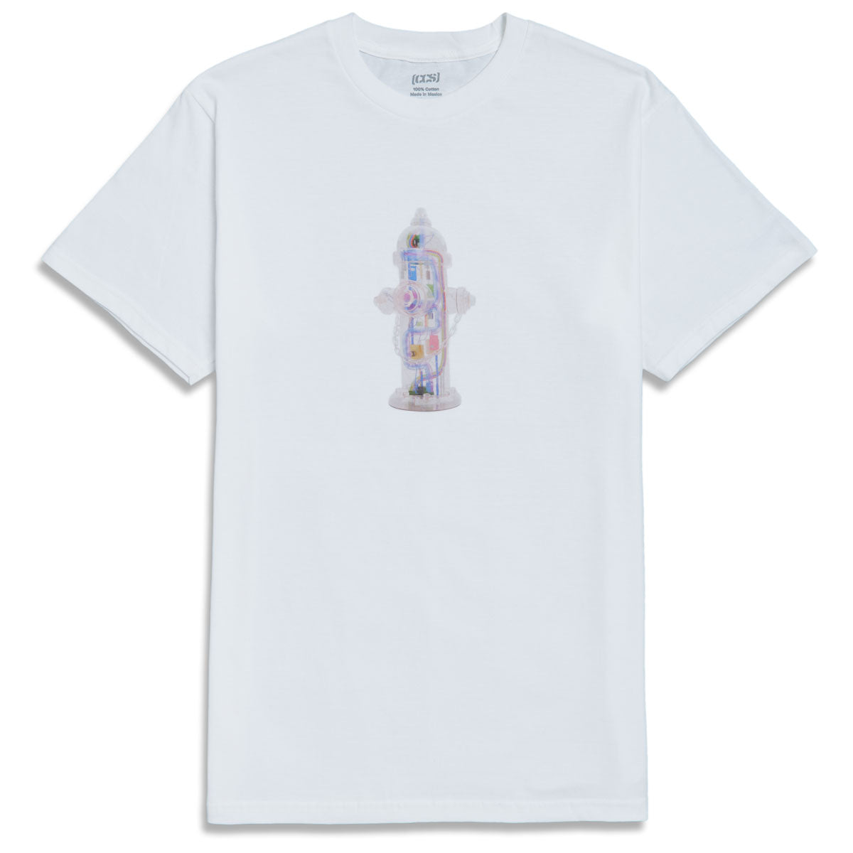 CCS Going Clear Hydrant T-Shirt - White - XL image 1