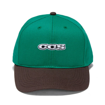 CCS Icon Snapback Hat - Green/Brown