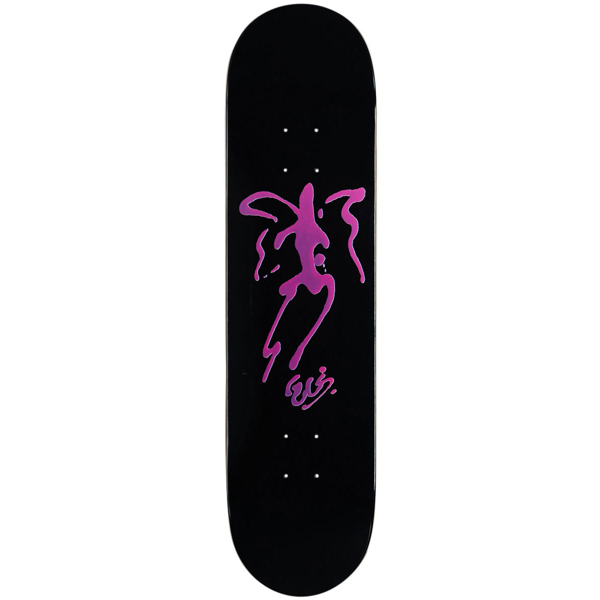 CCS Ink Angel Skateboard Deck - Black image 1