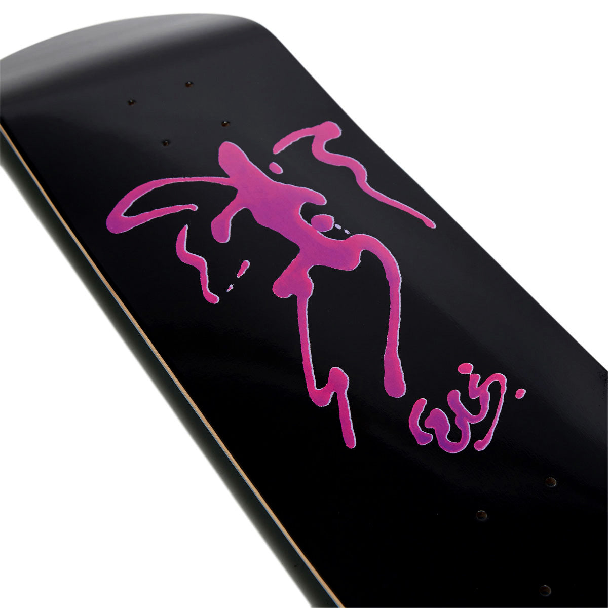 CCS Ink Angel Skateboard Deck - Black image 2