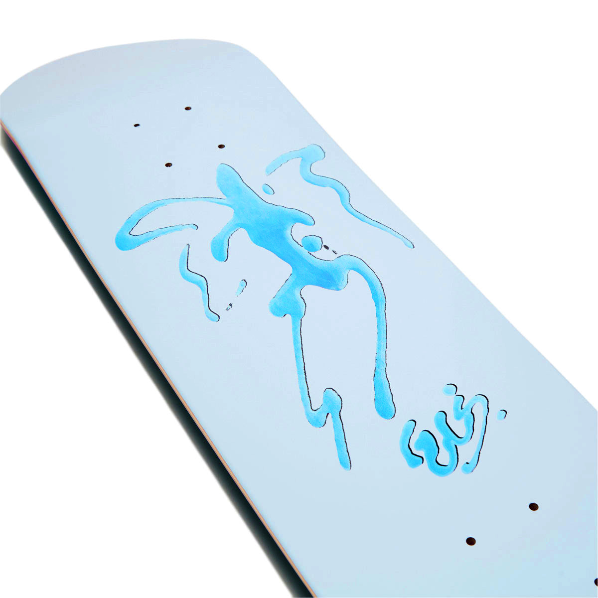 CCS Ink Angel Skateboard Deck - Blue image 2