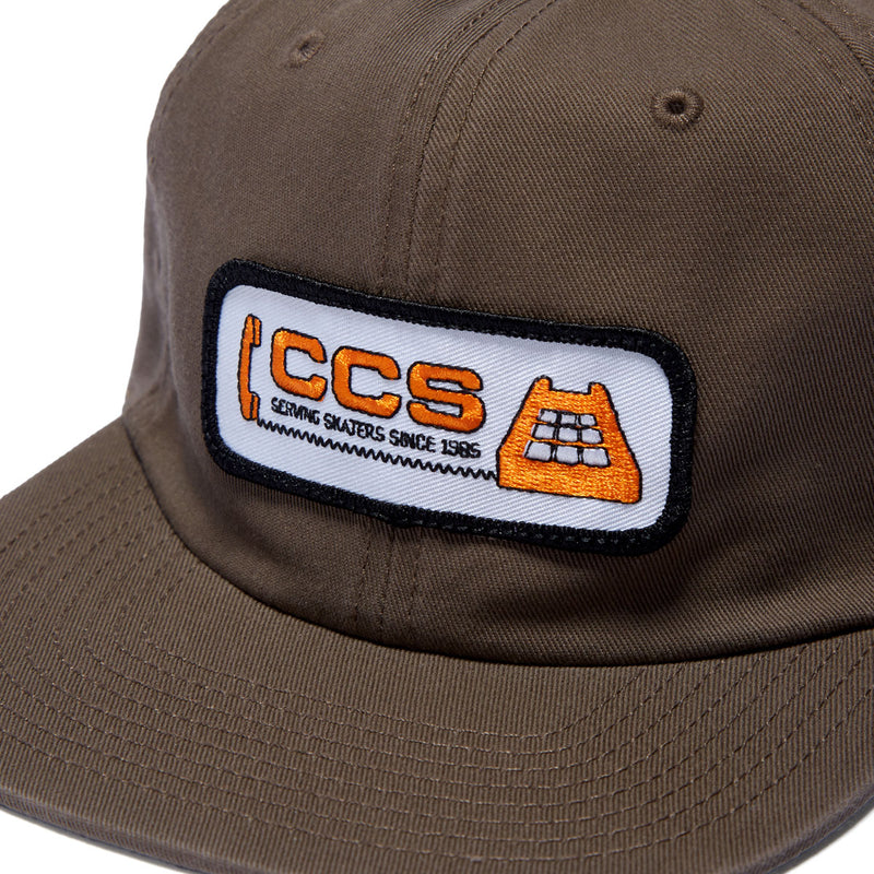 CCS Phone Service Hat - Brown
