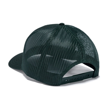 CCS Smile Decay Trucker Hat - Dark Green