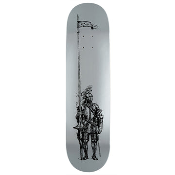 CCS Knight Skateboard Deck - Silver