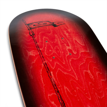 CCS Knight Egg Shaped Skateboard Complete - Black Fade - 9.00